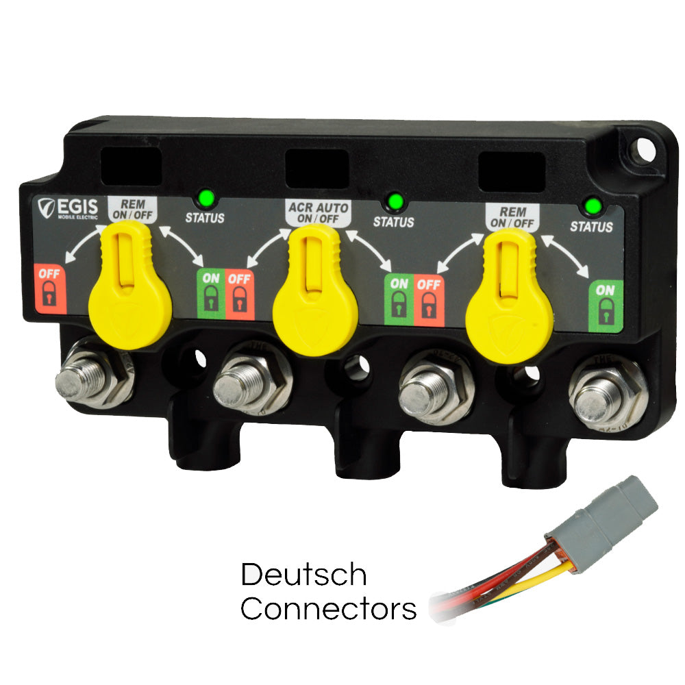 Egis XD Series Triple Flex 2 Relay-ACR-Relay w/Knobs  3X DTM Connector