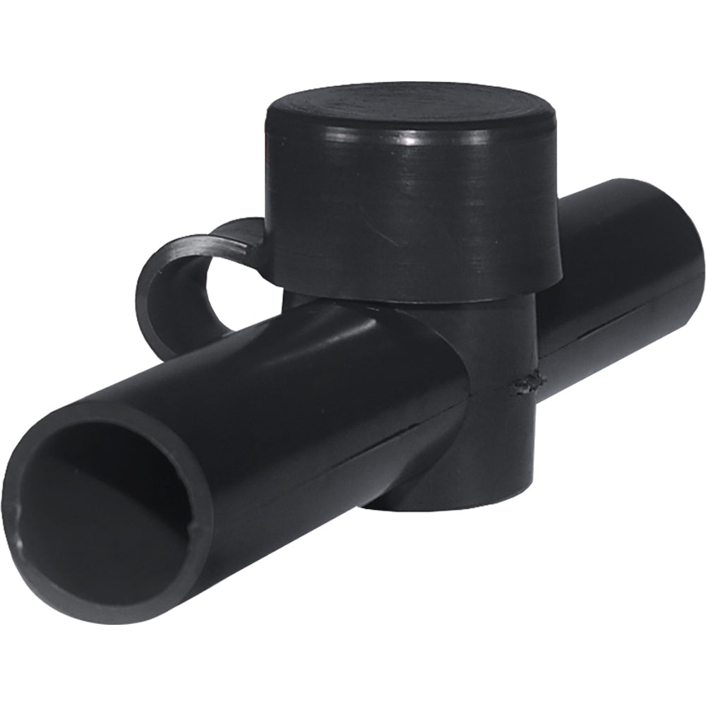 Blue Sea 4002 Cable Cap Dual Entry - Black