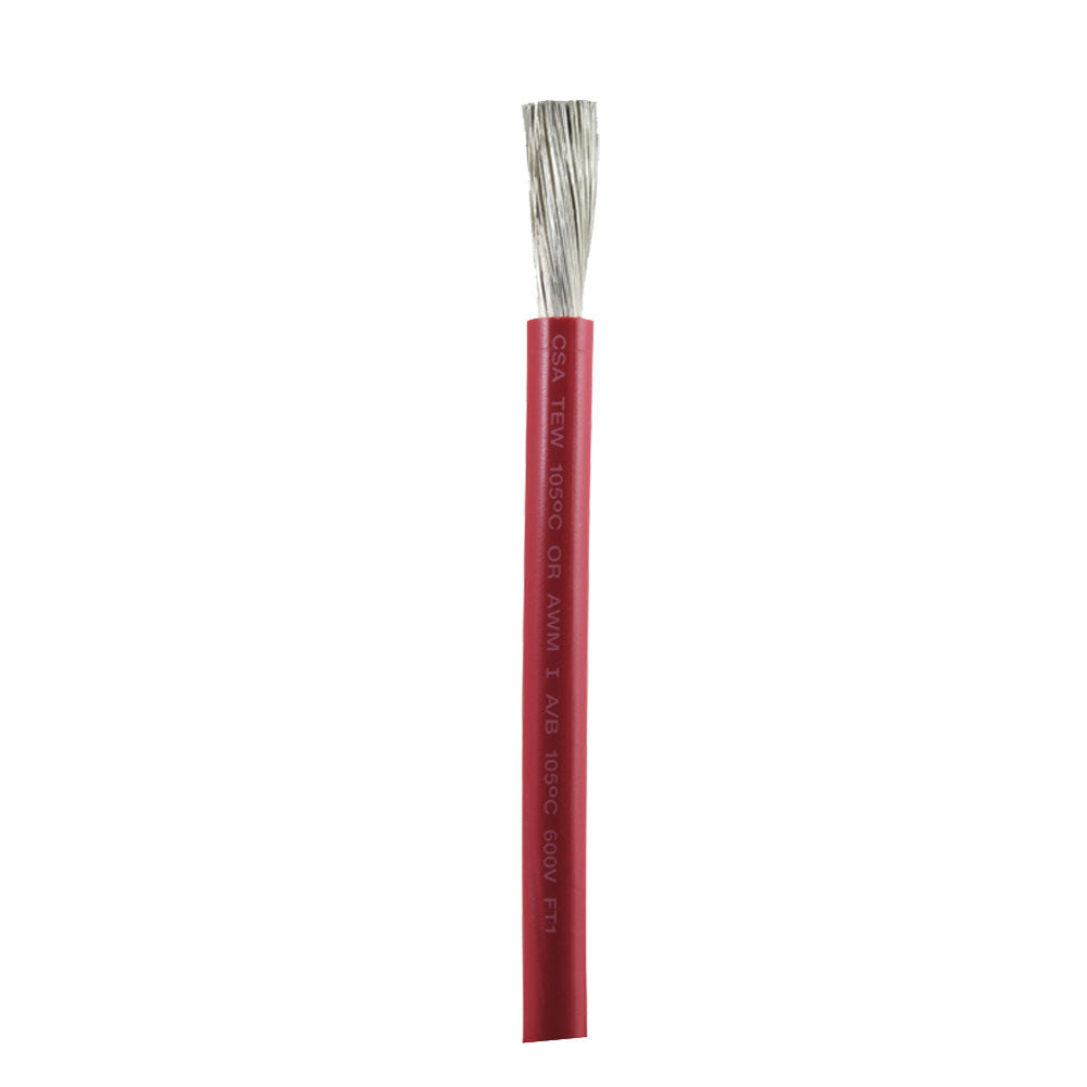 Ancor Red 1 AWG Battery Cable - Sold By The Foot