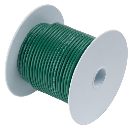 Image of Green 10 AWG Primary Cable from Ancor. Length is 100 feet.