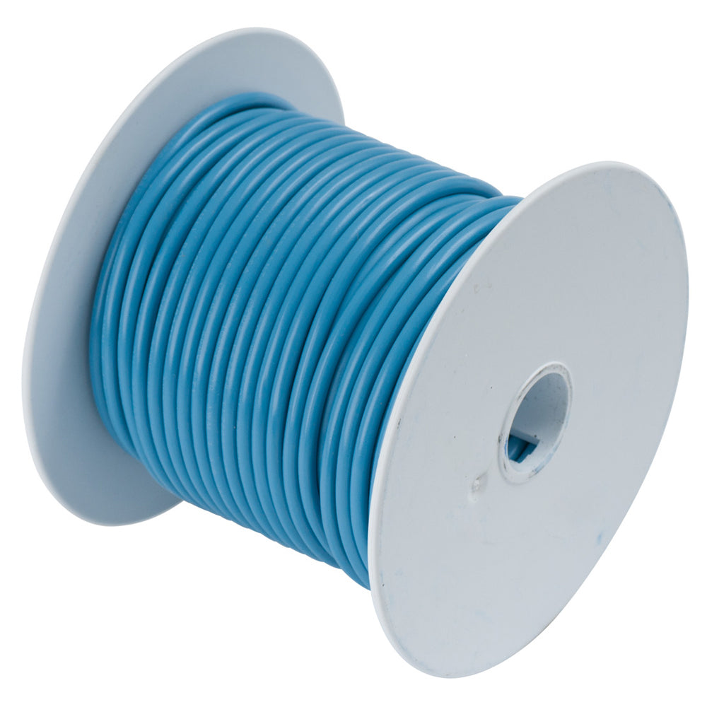 Ancor Light Blue 14AWG Tinned Copper Wire - 100'