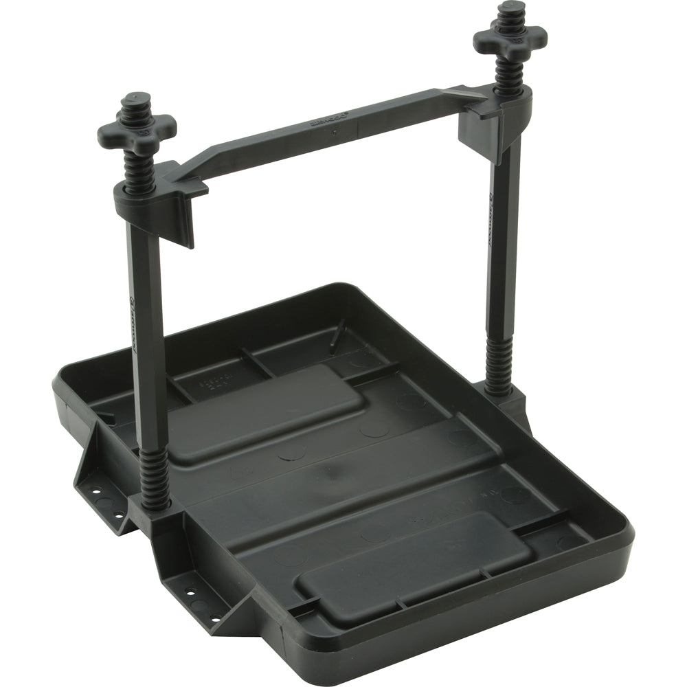 Attwood Heavy-Duty All-Plastic Adjustable Battery Tray - 24 Series