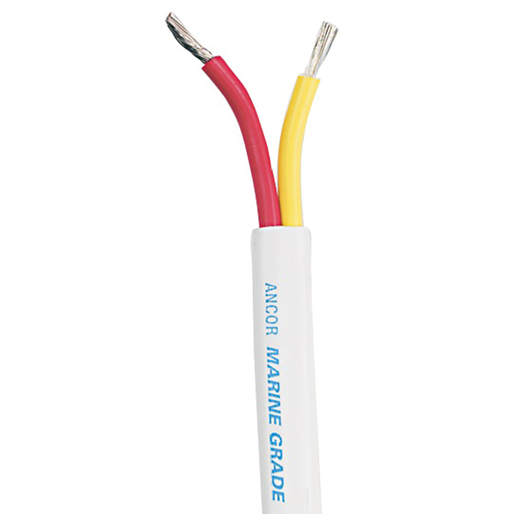 Ancor Safety Duplex Cable - 18/2 AWG - Red/Yellow - Flat - 250'