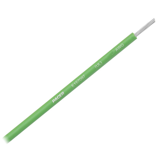 Pacer Light Green 16 AWG Primary Wire - 25