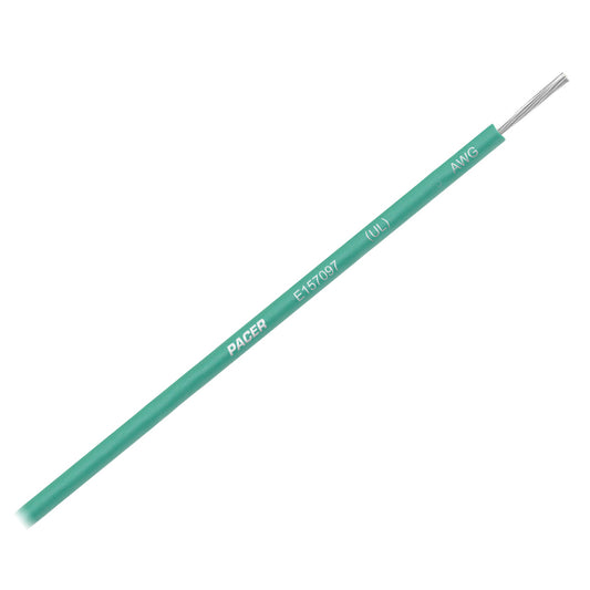 Pacer Green 14 AWG Primary Wire - 18