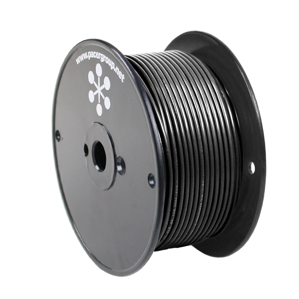 Pacer Black 8 AWG Primary Wire - 250