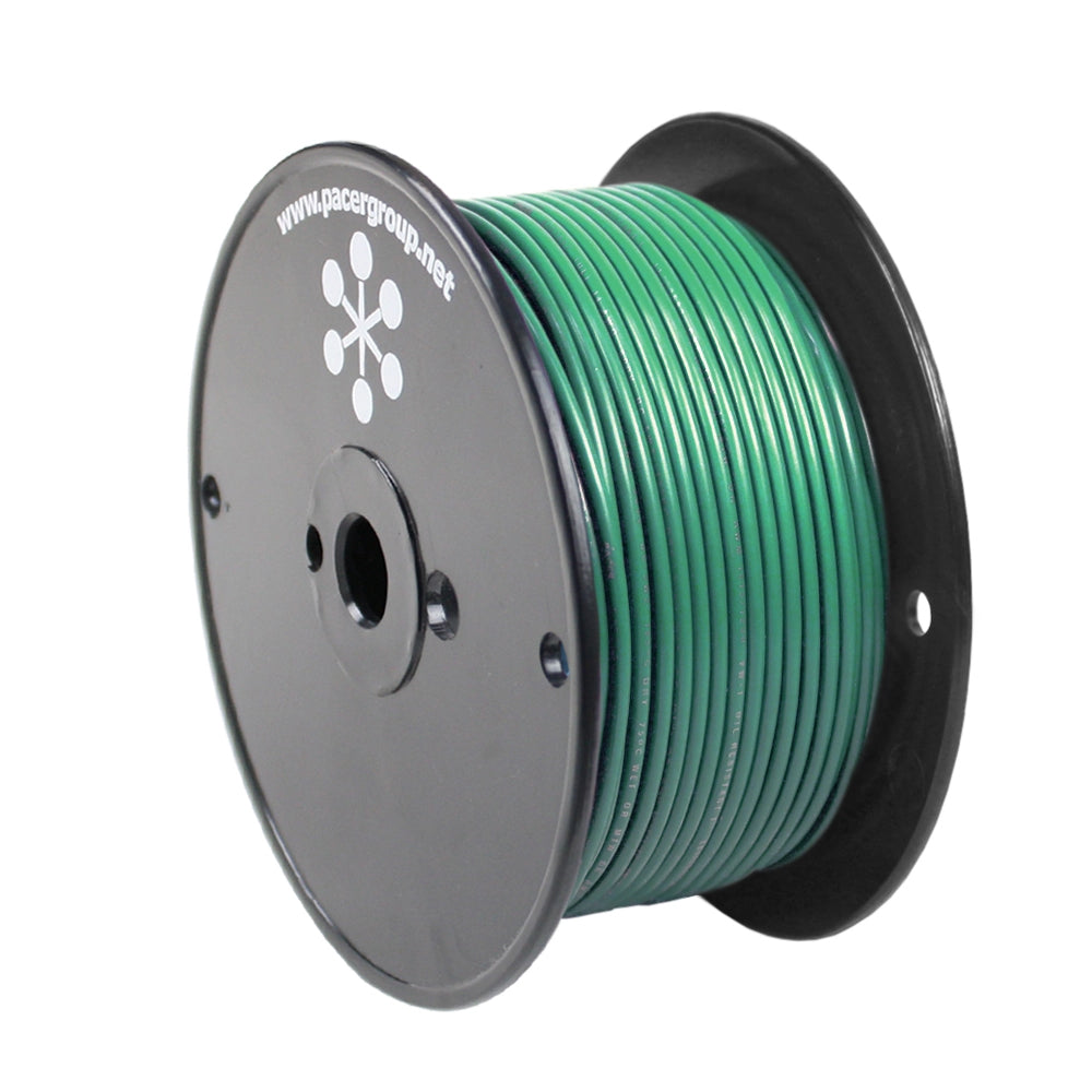 Pacer Green 8 AWG Primary Wire - 250