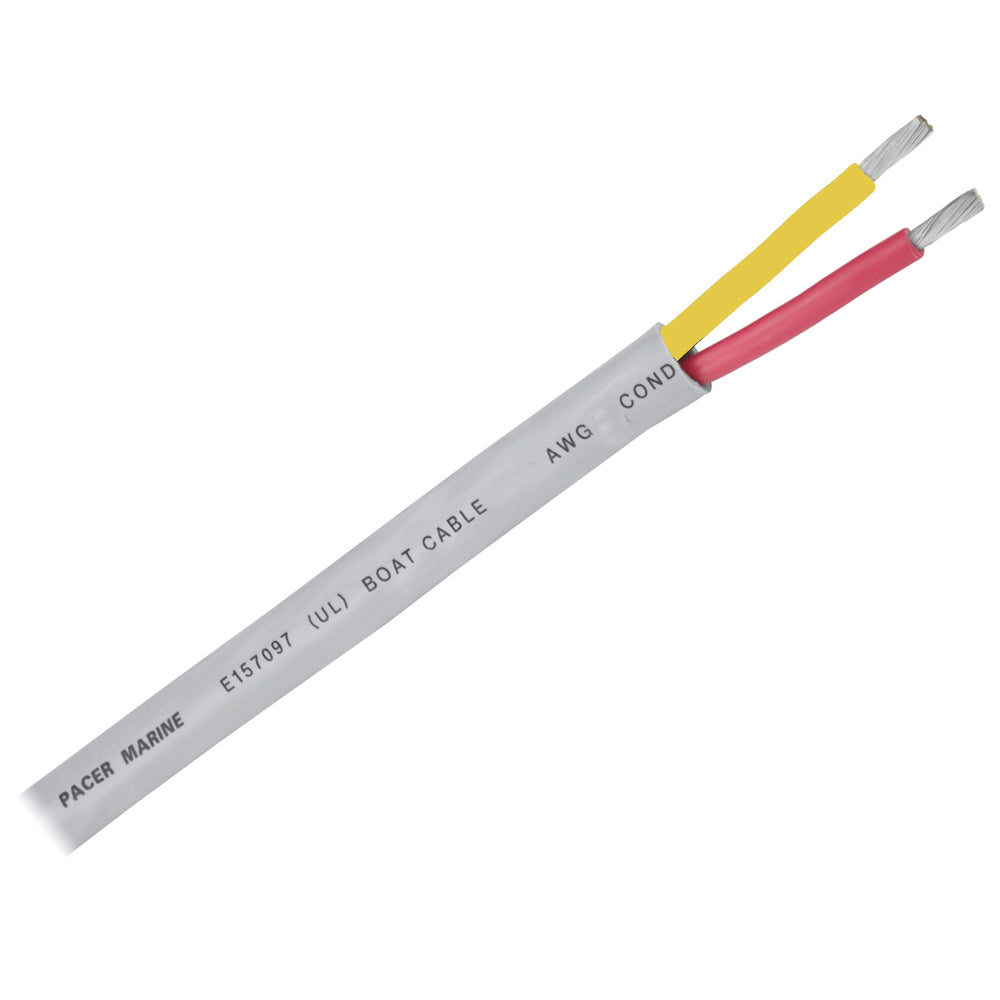 Pacer 16/2 AWG Round Safety Duplex Cable - Red/Yellow - 100