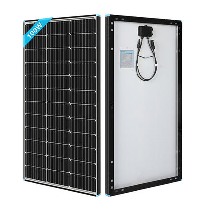 100 Watt 12 Volt Monocrystalline Solar Panel